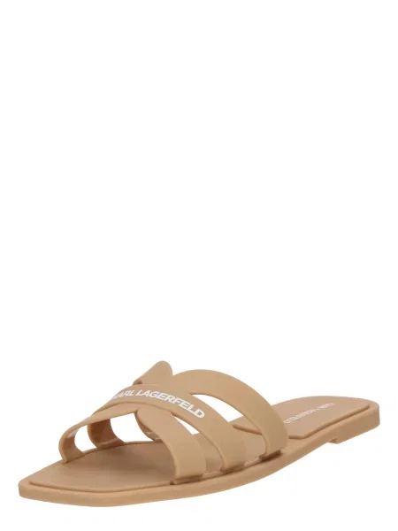 Natikači KARL LAGERFELD Jelly IV bež