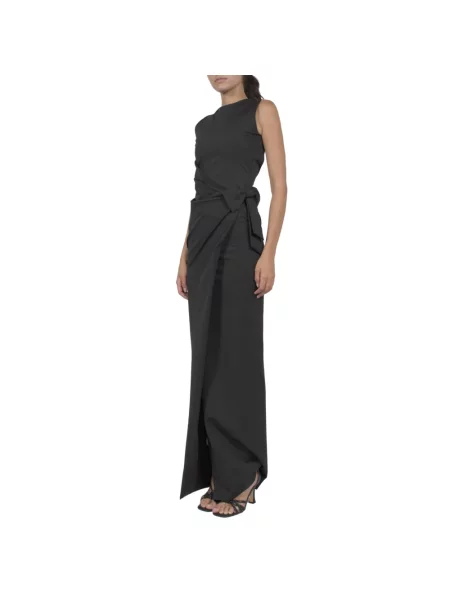 Sukienka maxi Dsquared2 czarna