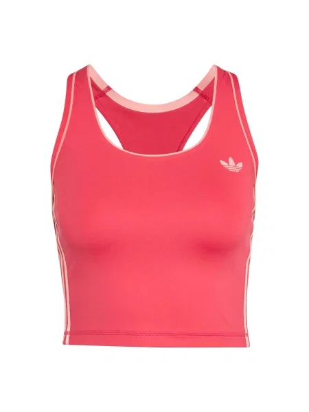 ADIDAS PERFORMANCE Sport top roz zmeură alb