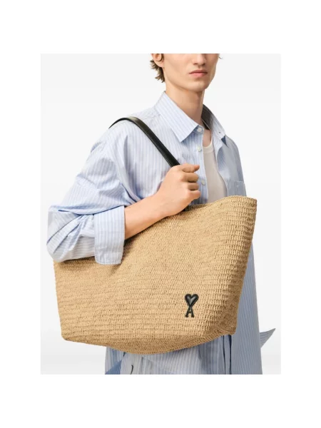 Shopperka Ami Paris beżowa