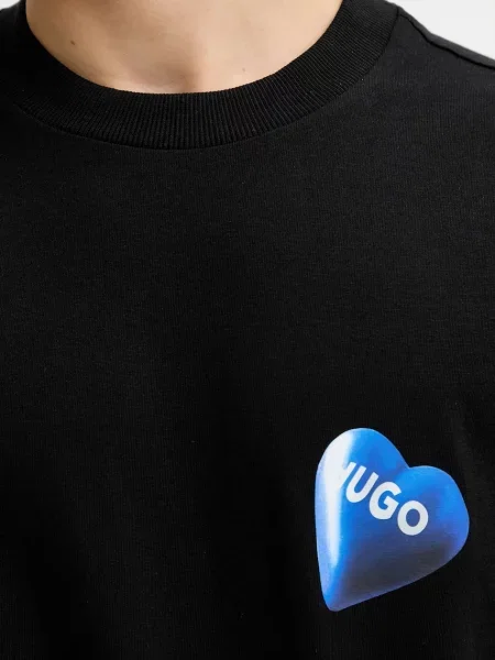 Футболка Hugo Blue Nalentinio синя