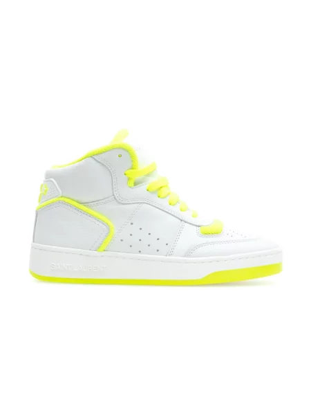 Sneakersy Saint Laurent skórzane białe