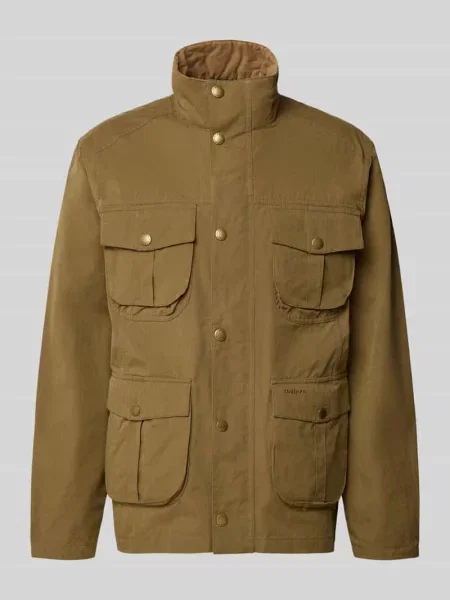 Kurtka o kroju regular fit z mieszanki bawełny model ‘SANDERLING’ Barbour