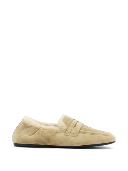 Pantofi loafer Guglielmo Rotta din piele de căprioară