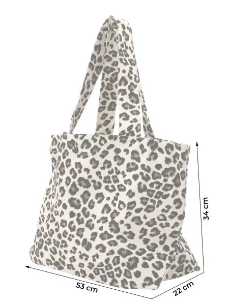 MSCH COPENHAGEN Shopper torba Sage smeđa / cappuccino crna