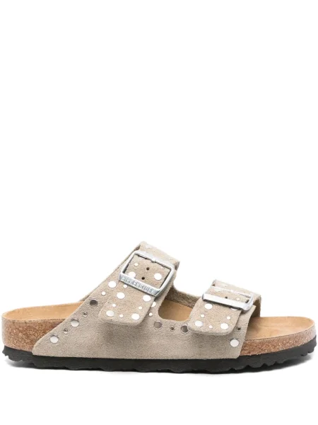 Papuci Birkenstock gri