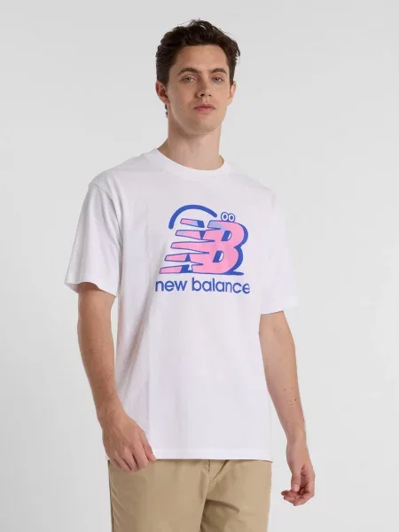 Футболка New Balance білий
