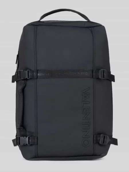 Plecak z wytłaczanym logo model AXEL' Valentino Bags czarny