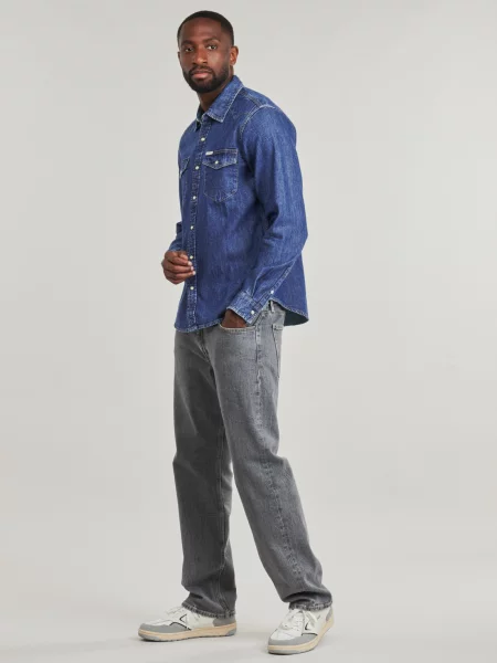 Džínová košile Guess Jeans modrá