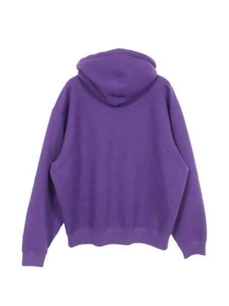 Hanorac cu glugă Supreme cu autograf violet