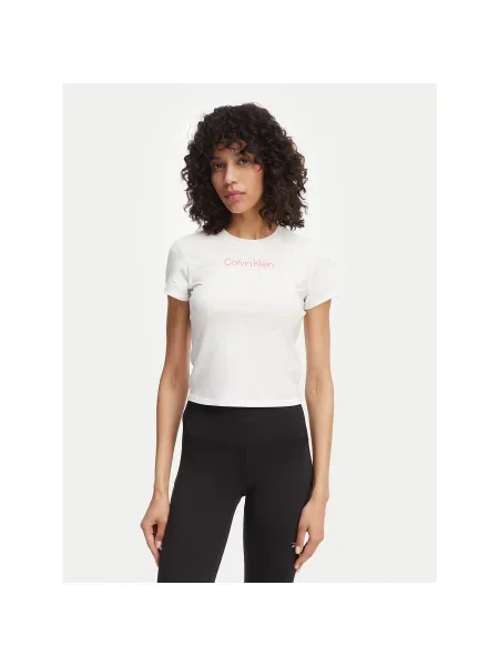Calvin Klein Póló Regular Fit fehér