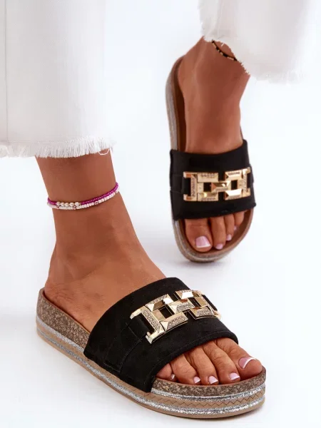 Pantofle Boto černé