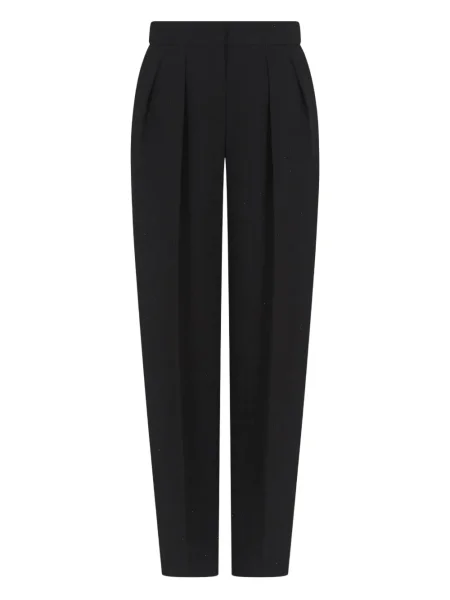 Pantaloni Giorgio Armani plisate negru