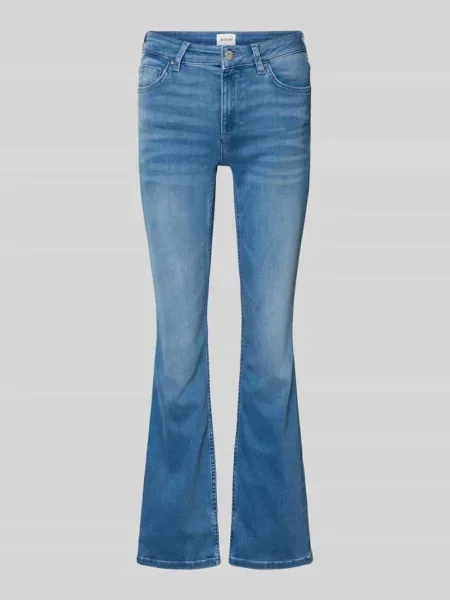 Jeansy rozkloszowane z 5 Mustang niebieskie