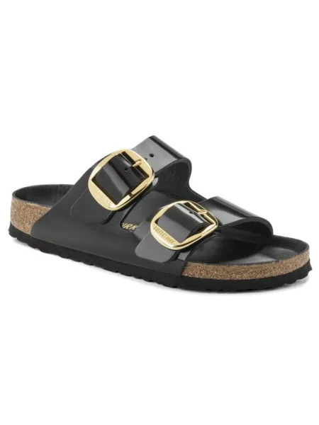 Birkenstock Klapki Arizona Big Buckle czarny