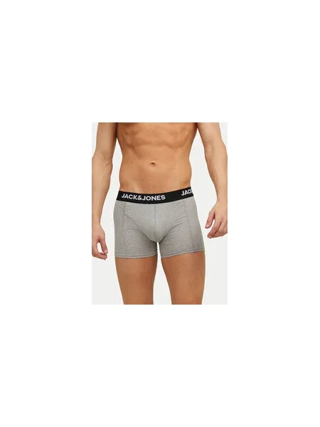 JACK & JONES Boxeralsók ANTHONY tengerészkék / szürke melír / fekete fehér
