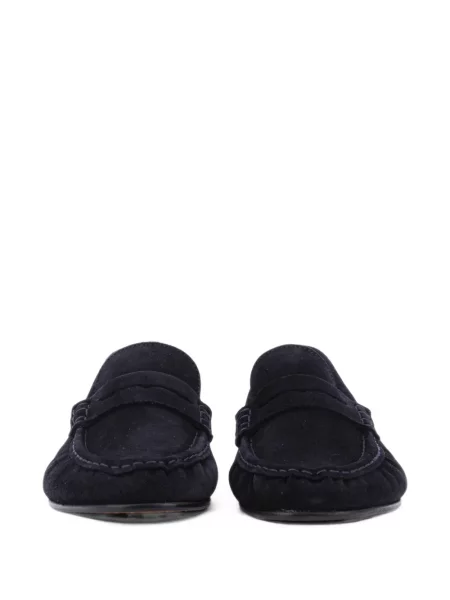 Pantofi loafer Posa din piele de căprioară albastru