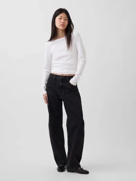 Tricou Gap cu legături negru
