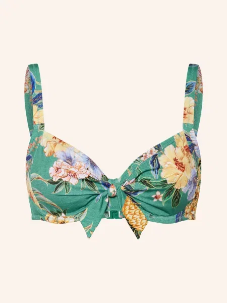 Lidea Góra Od Bikini Z Fiszbinami Pineapple Sea blau żółty