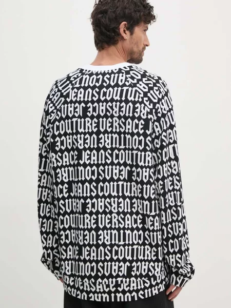 Свитер Versace Jeans Couture черный