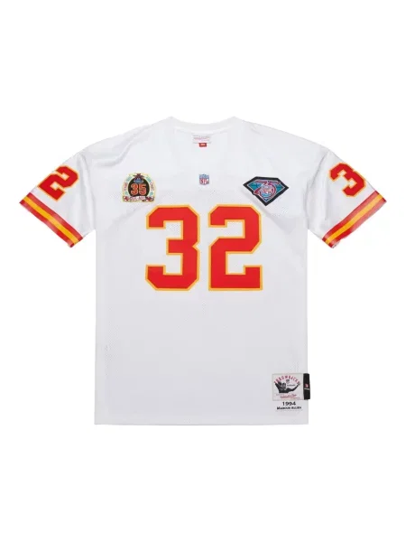 Tricou Mitchell & Ness alb