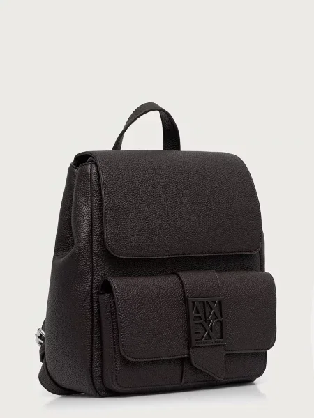 Кожаный рюкзак Armani Exchange