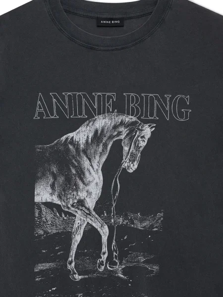Tricou Anine Bing cu imagine negru