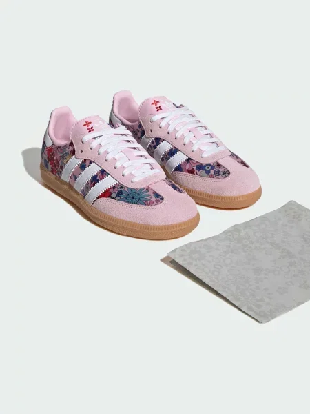 Детские кеды Adidas розовые