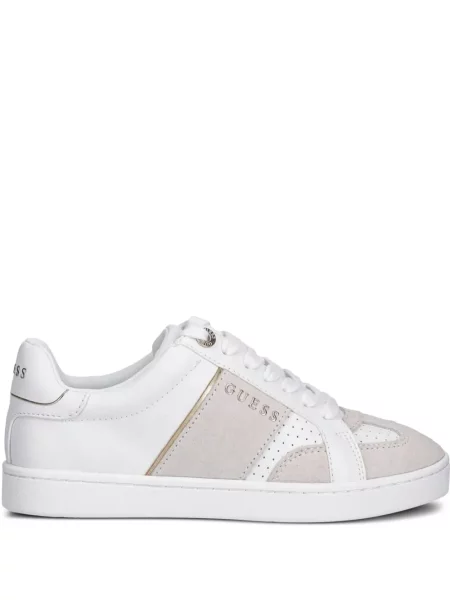 Sneakerși Guess alb