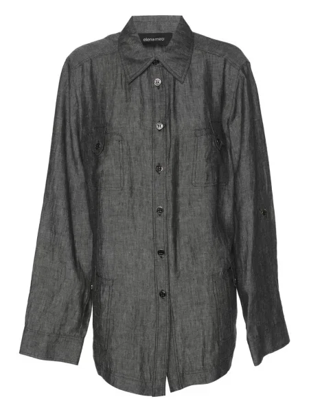 Długa koszula Elena Miro' szara