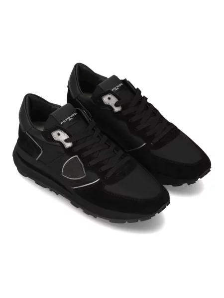 Buty do biegania Philippe Model skórzane do biegania czarne