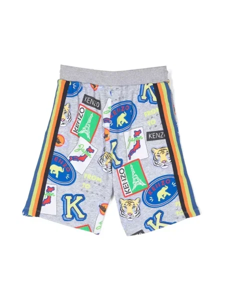 Szorty dziecięce Kenzo szare
