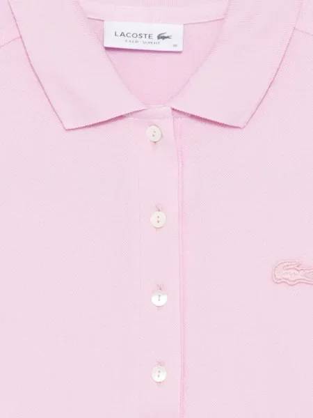 Tricou polo Lacoste stretch roz