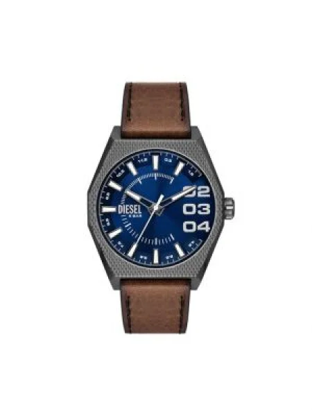 DIESEL Ceas analogic albastru gri maro
