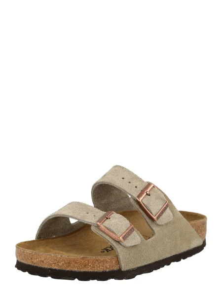 BIRKENSTOCK Saboți taupe gri