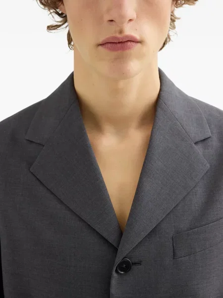 Sacou Jil Sander de lână gri