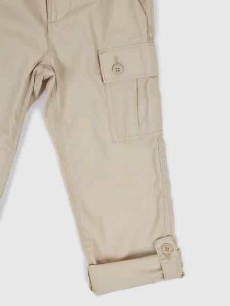 Pantaloni copii Gap bej
