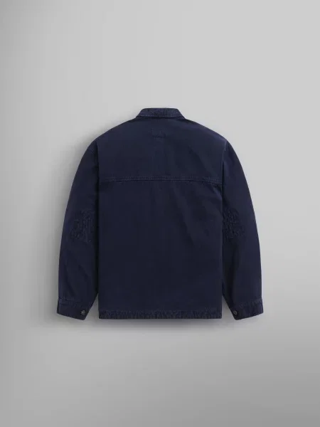 Alpha Industries Джинсова куртка Темно-синій синя