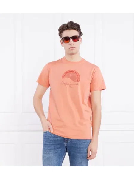 Pepe Jeans London Tricou RICHMOND portocaliu