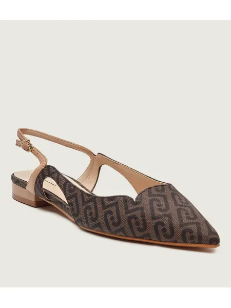 Liu Jo Pantofi VIVIEN 07 cu adaos de piele maro