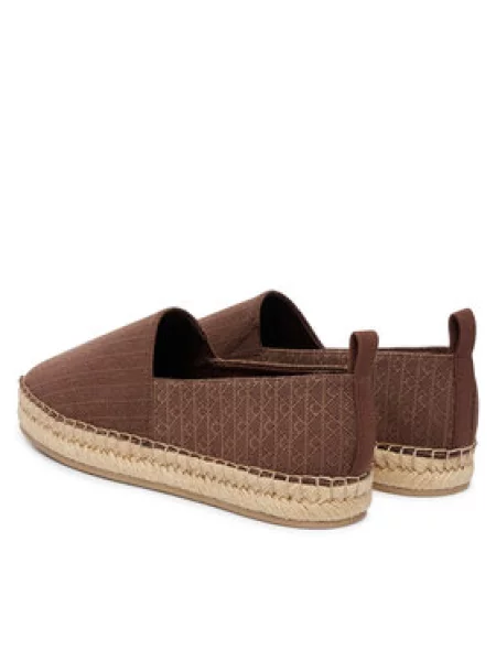 Calvin Klein Espadrilles cipő barna