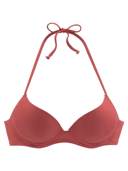 LASCANA Bikini zgornji del rjasto rjava