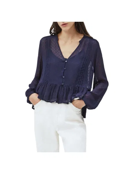 Bluzka Pepe Jeans niebieska