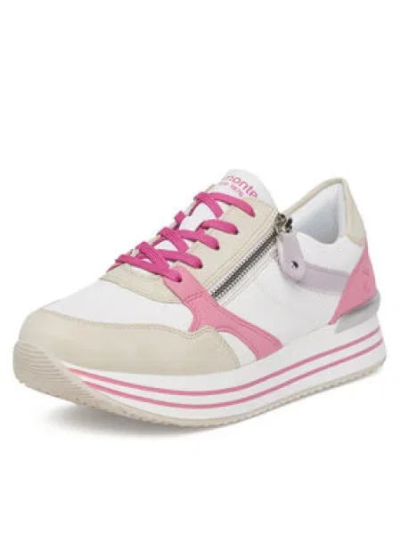 Sneakersy Remonte bílé