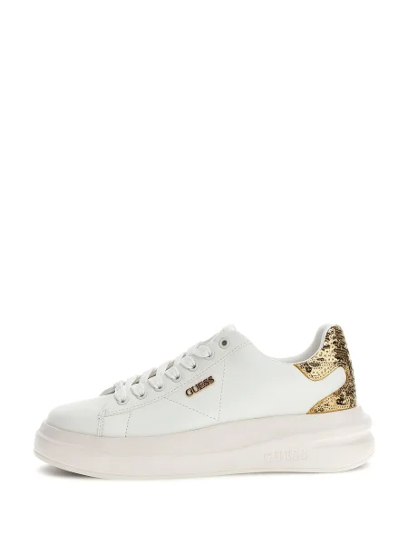 Pantofi Guess din piele alb
