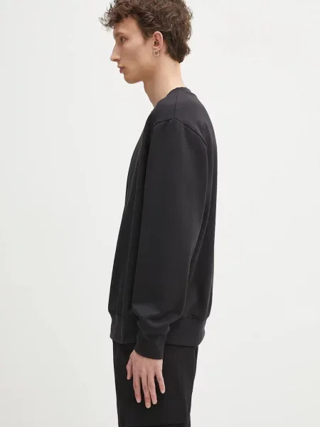 Μπλούζα The North Face Essential Crew μαύρο