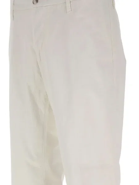 Pantaloni Re-hash alb