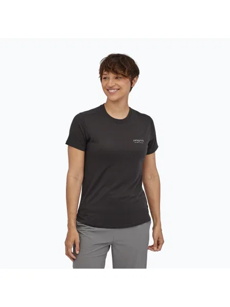 Cămașă Patagonia din lână merinos negru