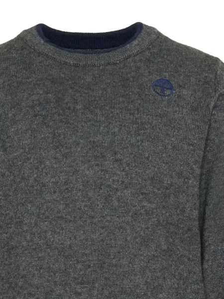Sweter dziecięcy North Sails szary
