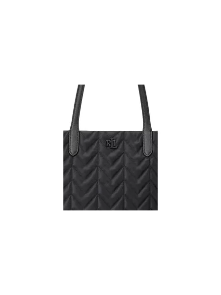 LAUREN RALPH LAUREN Ročna torba črna